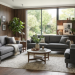3-2-1 grey sofa