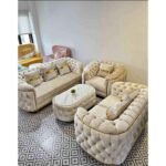 3-2-1 sofa beige colour