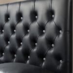 Black  Queen headboard