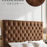 Queen brwon headboard