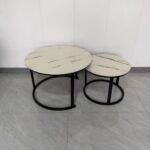 Off white double coffee table