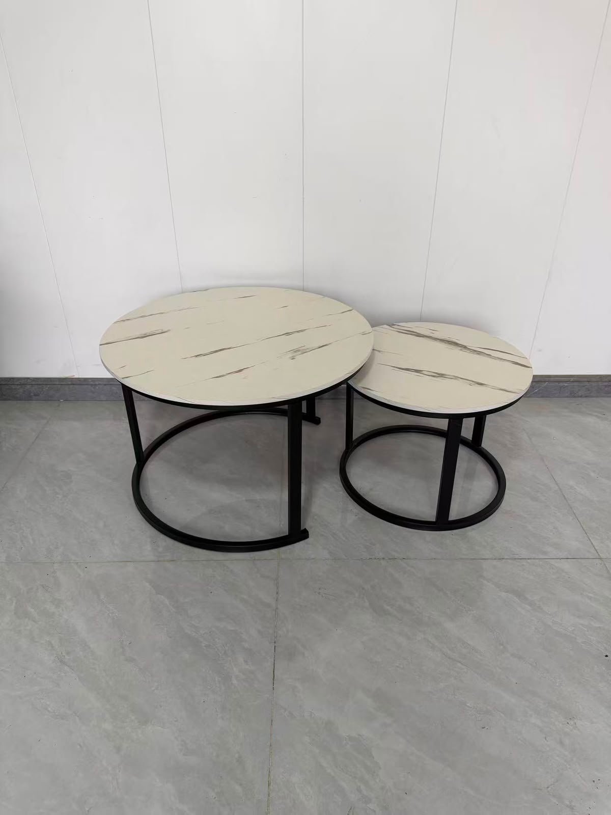 IMG-20260716-WA0028 Off white double coffee table - Image 1