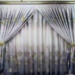 3m  taped curtains with Lace
