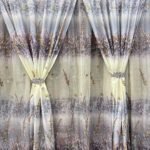 meter taped curtains with Lace