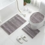 2pc grey bathroom set