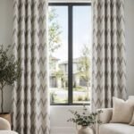 Eyelet curtains